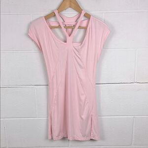 Nike women’s cutout pink lightweight training dress NWT